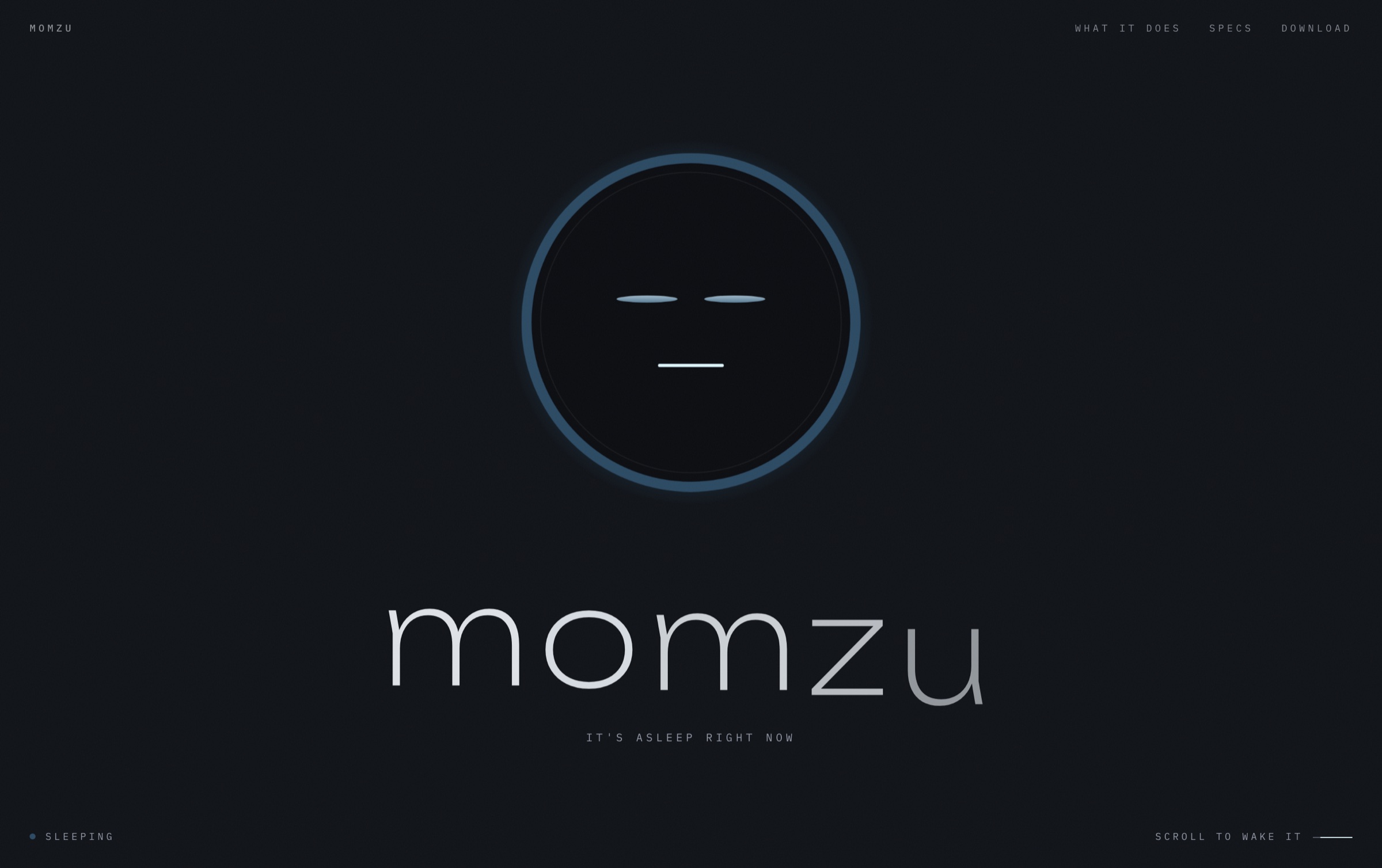 momzu — a voice AI that lives on your Mac
