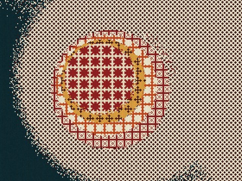 kilim effect render